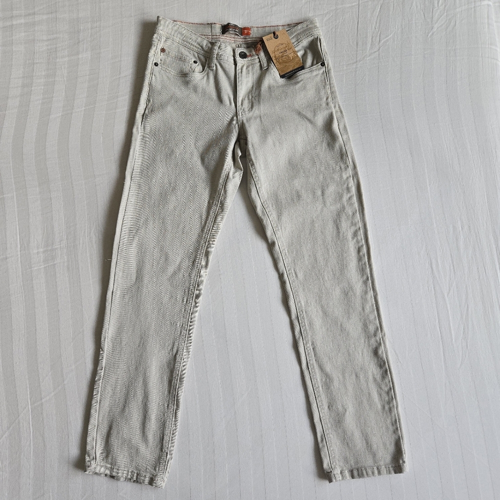 Weatherproof Vintage Straight Fit Stretch Classic 5 Pocket Men's Jeans 29 x 30